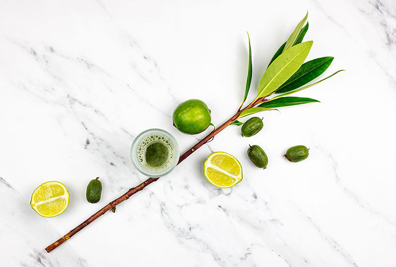 Green tea shot