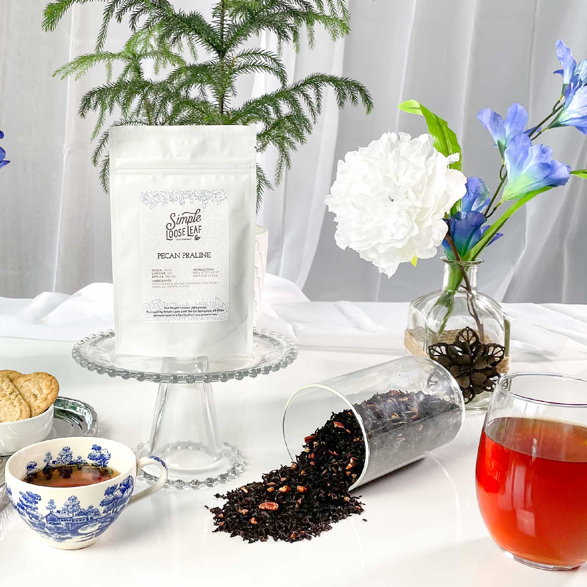 Pecan Praline Black - Premium Loose Leaf Black Tea – Simple Loose Leaf