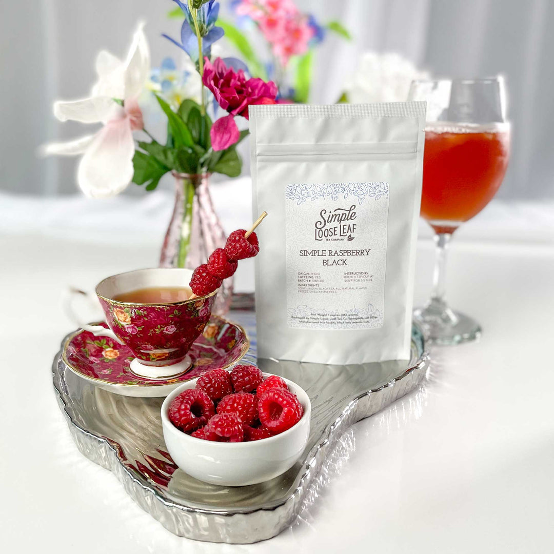 Raspberry Black - Premium Loose Leaf Black Tea – Simple Loose Leaf