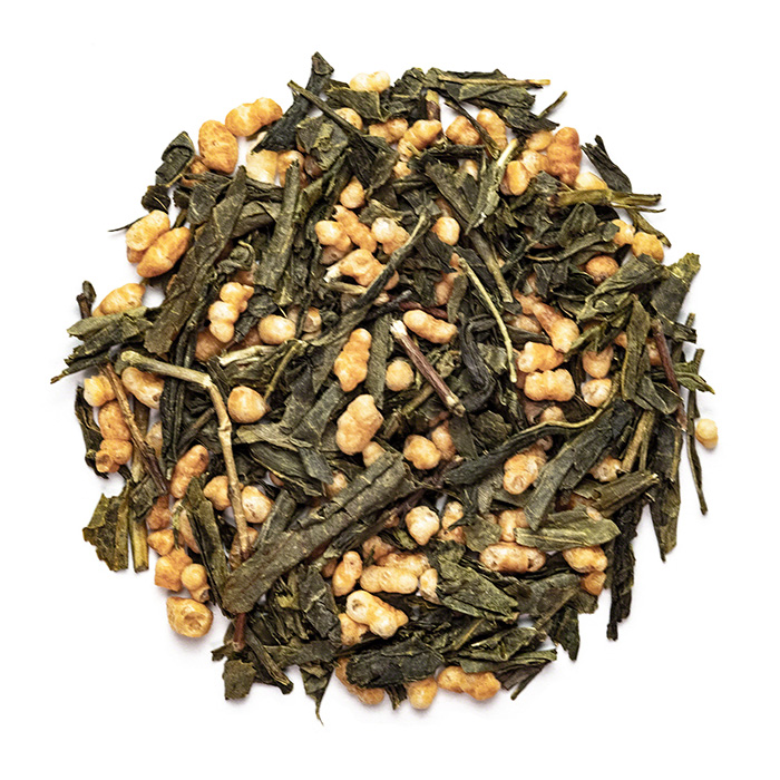 Genmaicha with bancha green tea