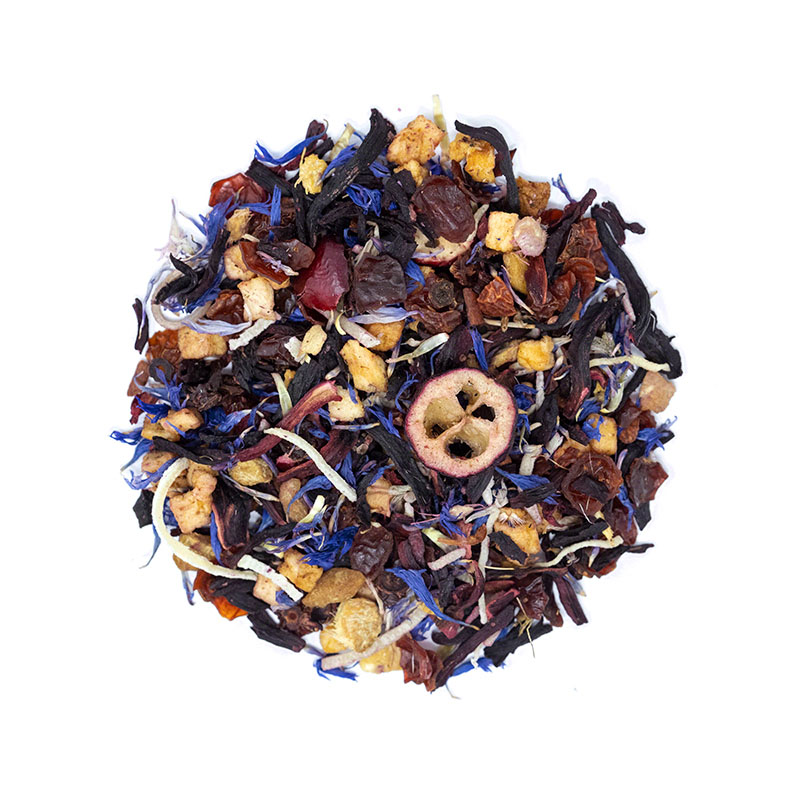 Plum Spice fruity tea blend