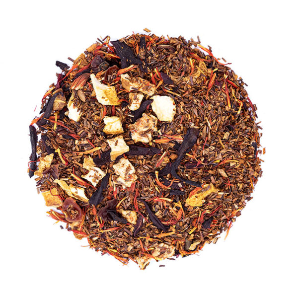 Blood Orange herbal tea with rooibos